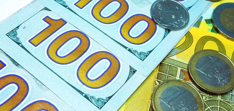 18 февраля 2022 евро и доллар подешевели к белорусскому рублю
